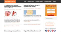 Desktop Screenshot of modernreflexology.com